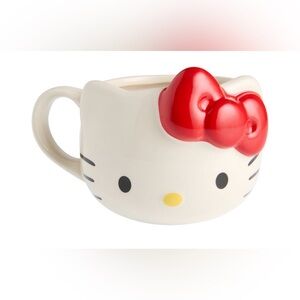 Hello Kitty Face Figural Ceramic Mug
